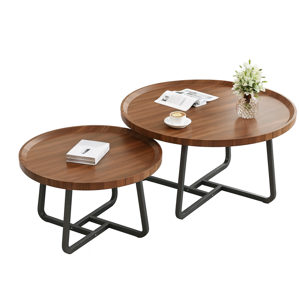 MODERN NESTING SIDE TABLE SET
