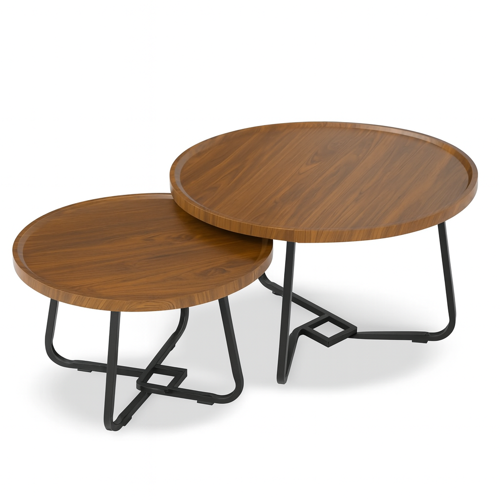 MODERN NESTING SIDE TABLE SET