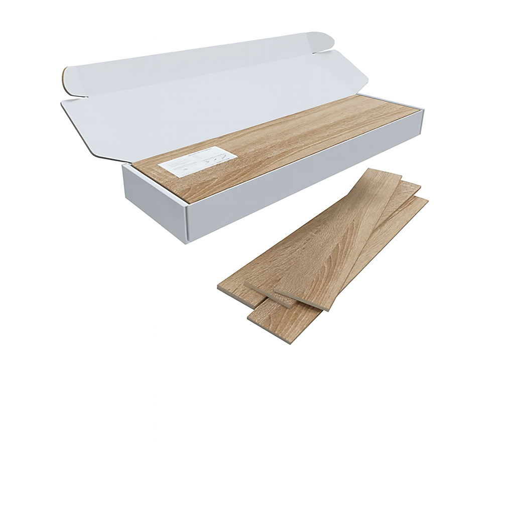 SELF-ADHESIVE WOOD LOOK FLOOR STICKERS – EASY DIY HOME FLOORING (36 PCS)