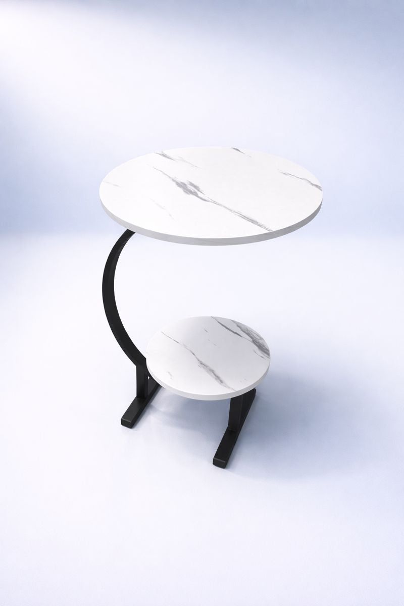 MODERN MARBLE SIDE TABLE
