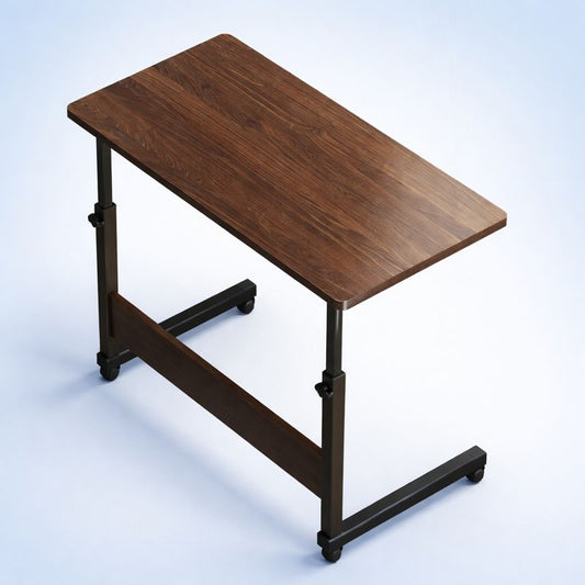 ADJUSTABLE WOOD SIDE TABLE