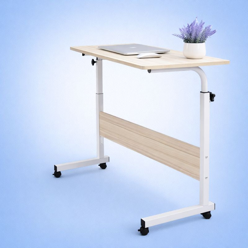 ADJUSTABLE WOOD SIDE TABLE