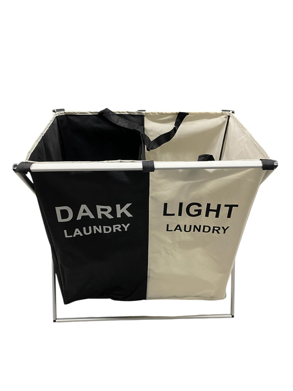 DUAL COMPARTMENT LAUNDRY SORTER HAMPER