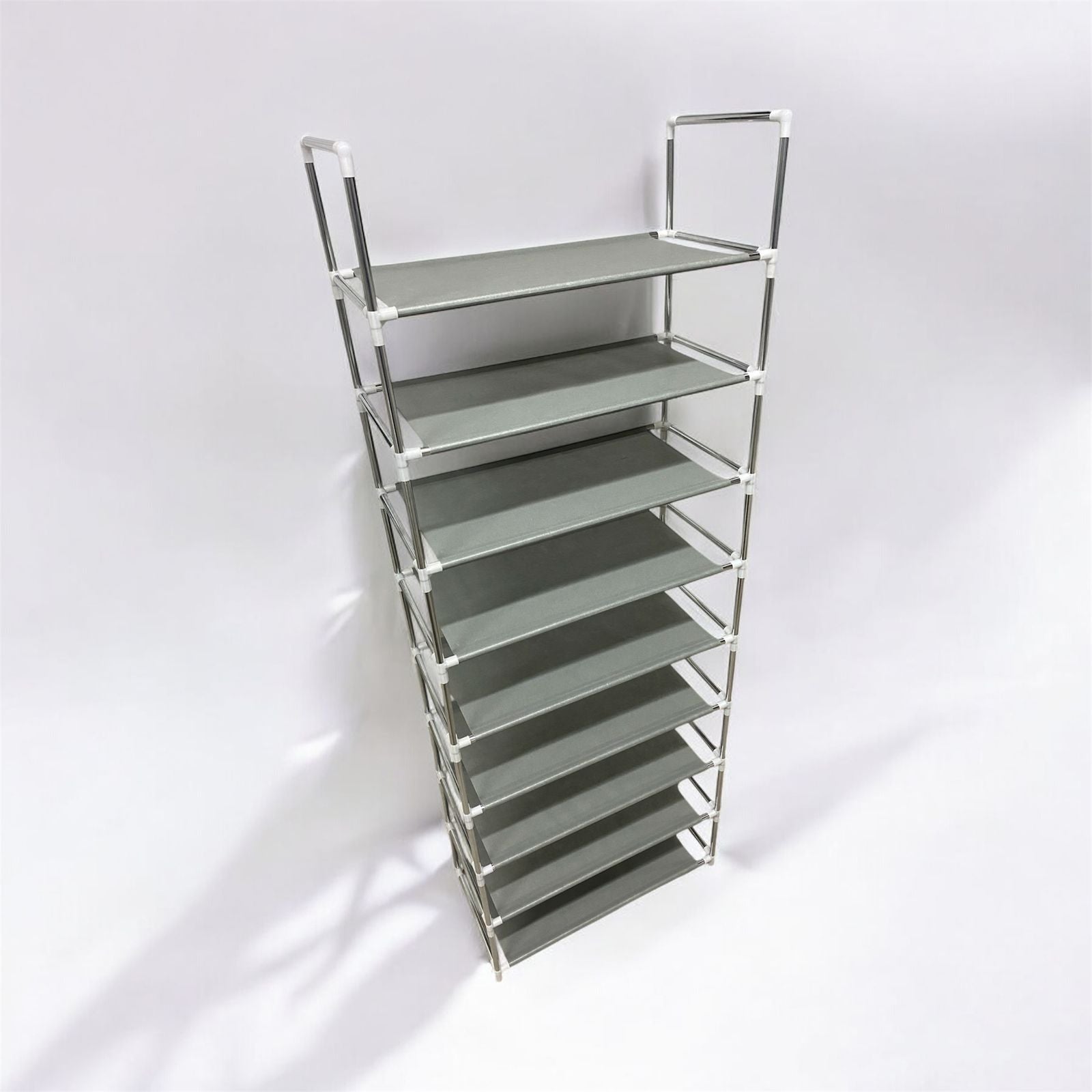 MULTI-TIER ROLLING SHOE STORAGE RACK