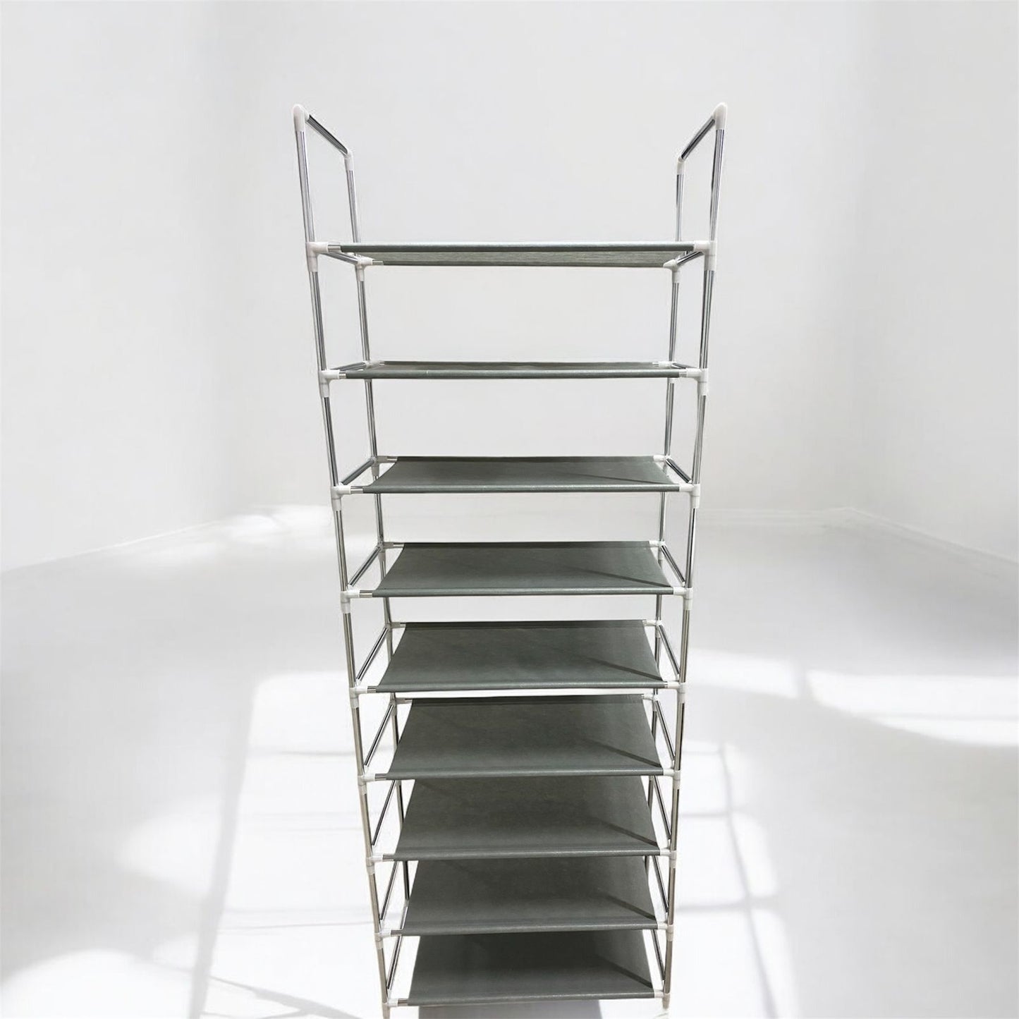 MULTI-TIER ROLLING SHOE STORAGE RACK