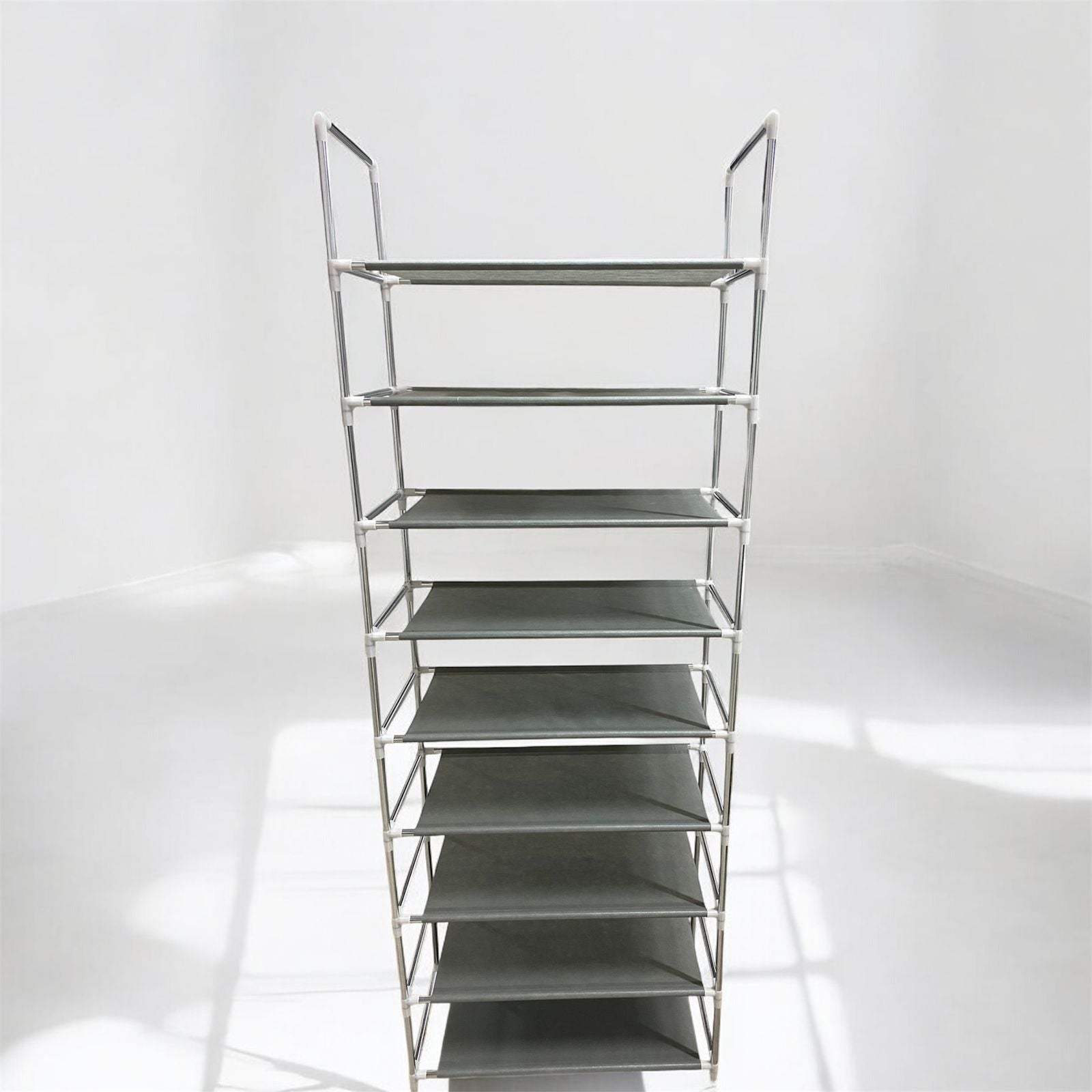 MULTI-TIER ROLLING SHOE STORAGE RACK