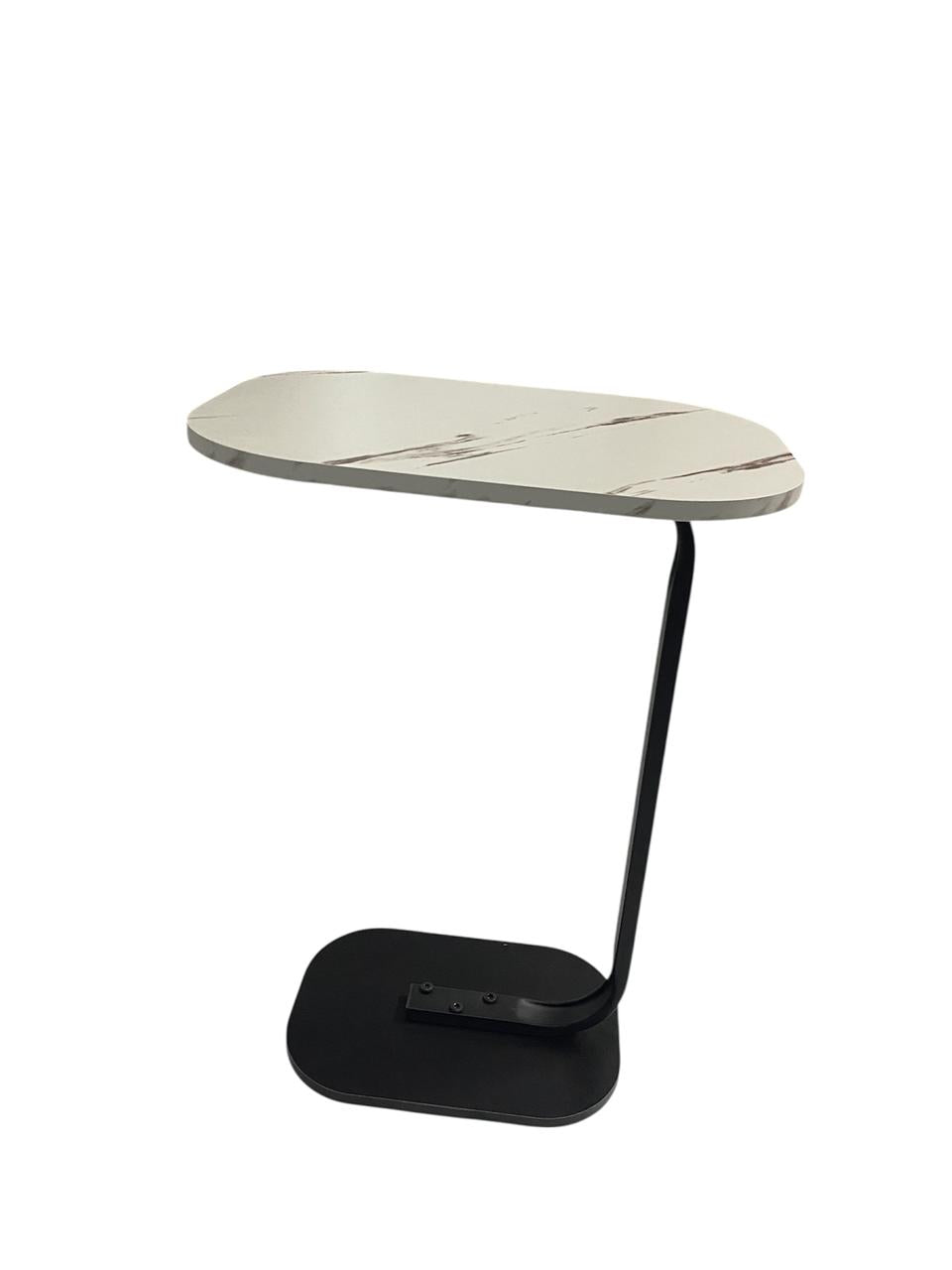 MODERN WHITE MARBLE SIDE TABLE
