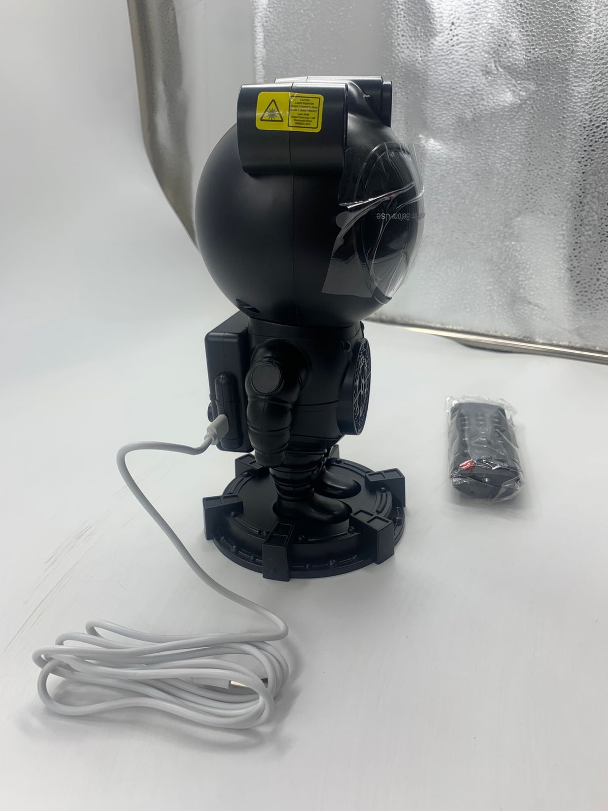 Astronaut Panda Projector Lamp with Remote Control