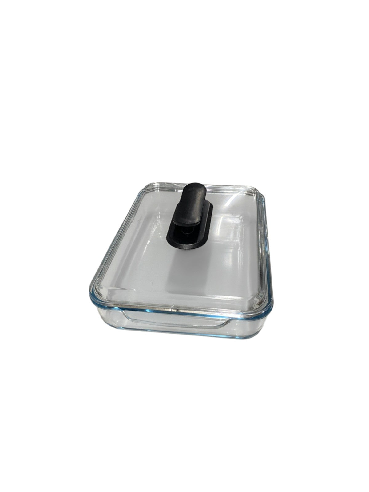 RECTANGULAR TEMPERED GLASS CASSEROLE DISH WITH LID