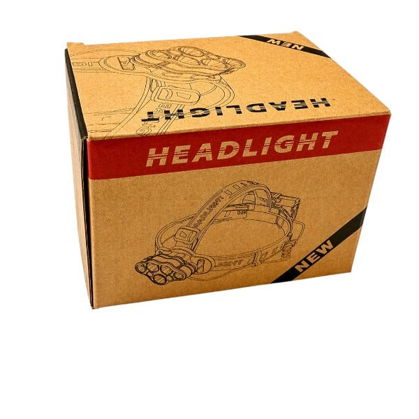 Rechargeable LED Headlamp with Adjustable Strap – High-Power Multi-Mode Headlight for Outdoor & Work Use