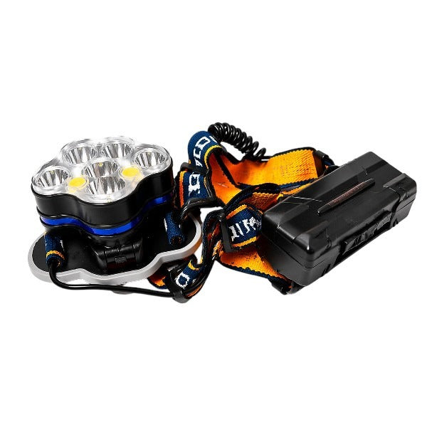 Rechargeable LED Headlamp with Adjustable Strap – High-Power Multi-Mode Headlight for Outdoor & Work Use