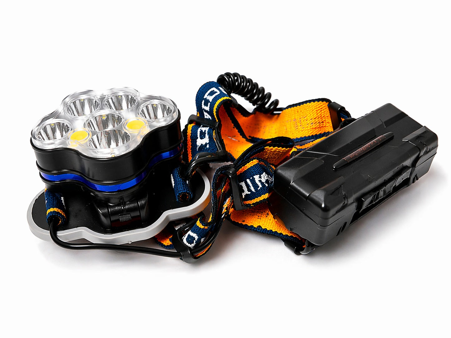 Rechargeable LED Headlamp with Adjustable Strap – High-Power Multi-Mode Headlight for Outdoor & Work Use