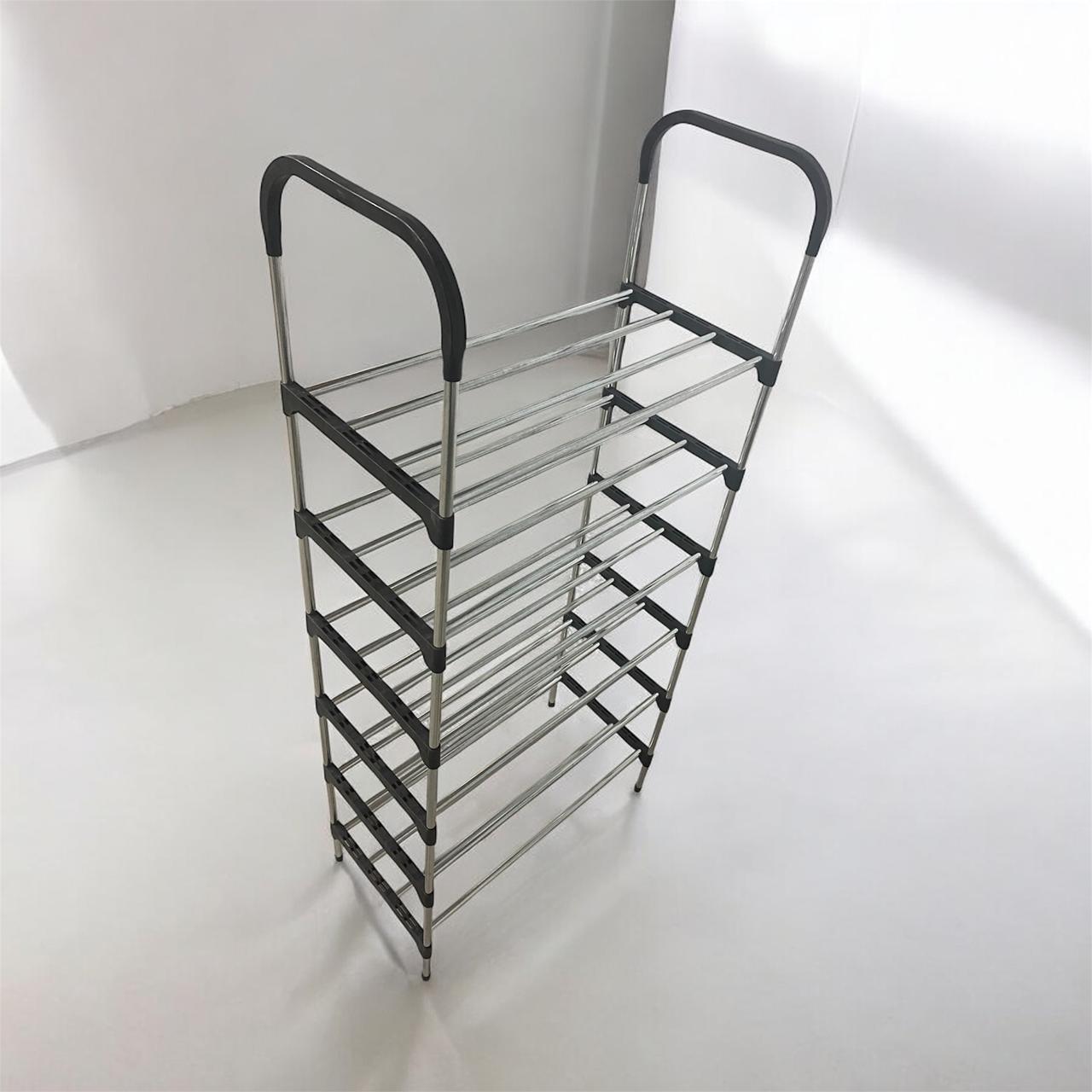 MULTI-TIER METAL SHOE RACK ORGANIZER