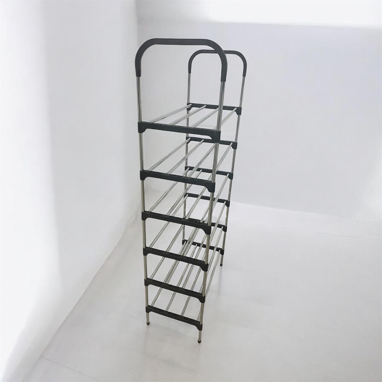 MULTI-TIER METAL SHOE RACK ORGANIZER