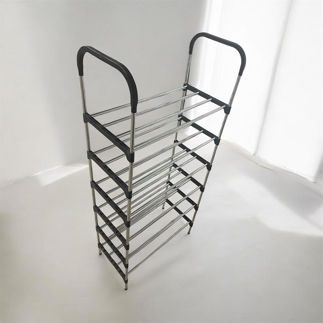 MULTI-TIER METAL SHOE RACK ORGANIZER