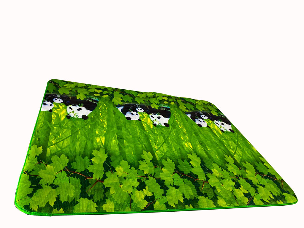 SOFT & DURABLE PANDA FOREST PLAY MAT FOR KIDS